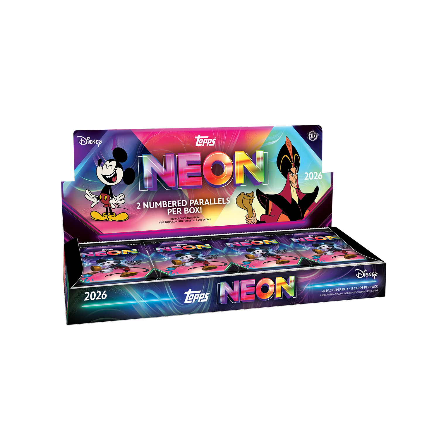 2026 Topps Disney Neon | Disney亲笔签名卡和素描卡– MafiosiCards