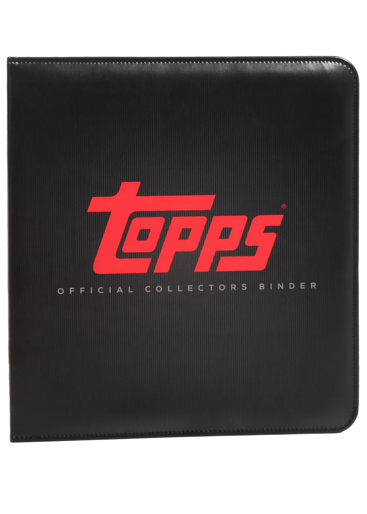 Topps black Official Collectors Binder CLASSEUR AVEC POCHETTE RANGEMENT
