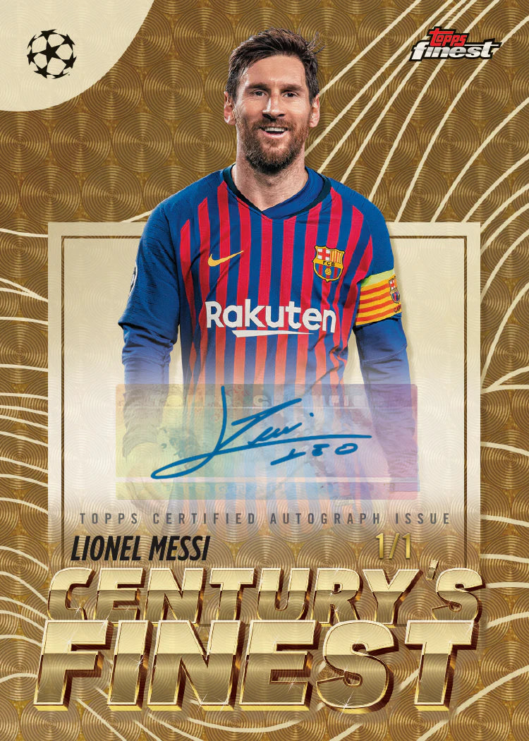 Topps Finest UEFA Club Competitions 2025/26 - Hobby Box