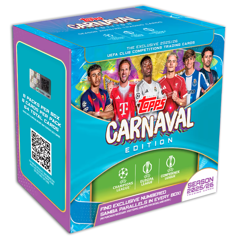 2026 Topps UCC Carnaval Box - Brazil Exclusive