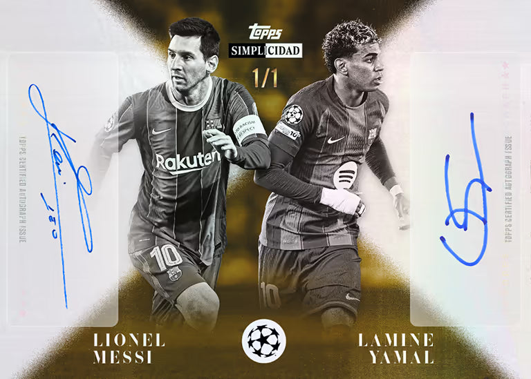 2025/26 Topps UEFA Club Competitions Simplicidad Box