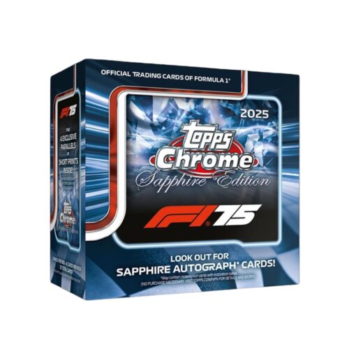 topps sapphire f1 chrome 2025 (ouverture obligatoire)