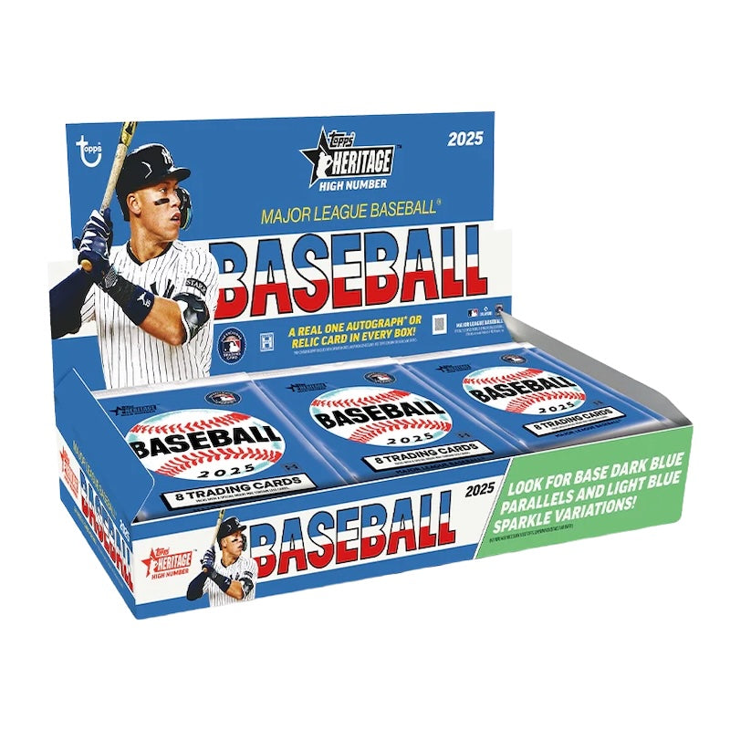 2025 Topps Heritage High Number Baseball Hobbybox