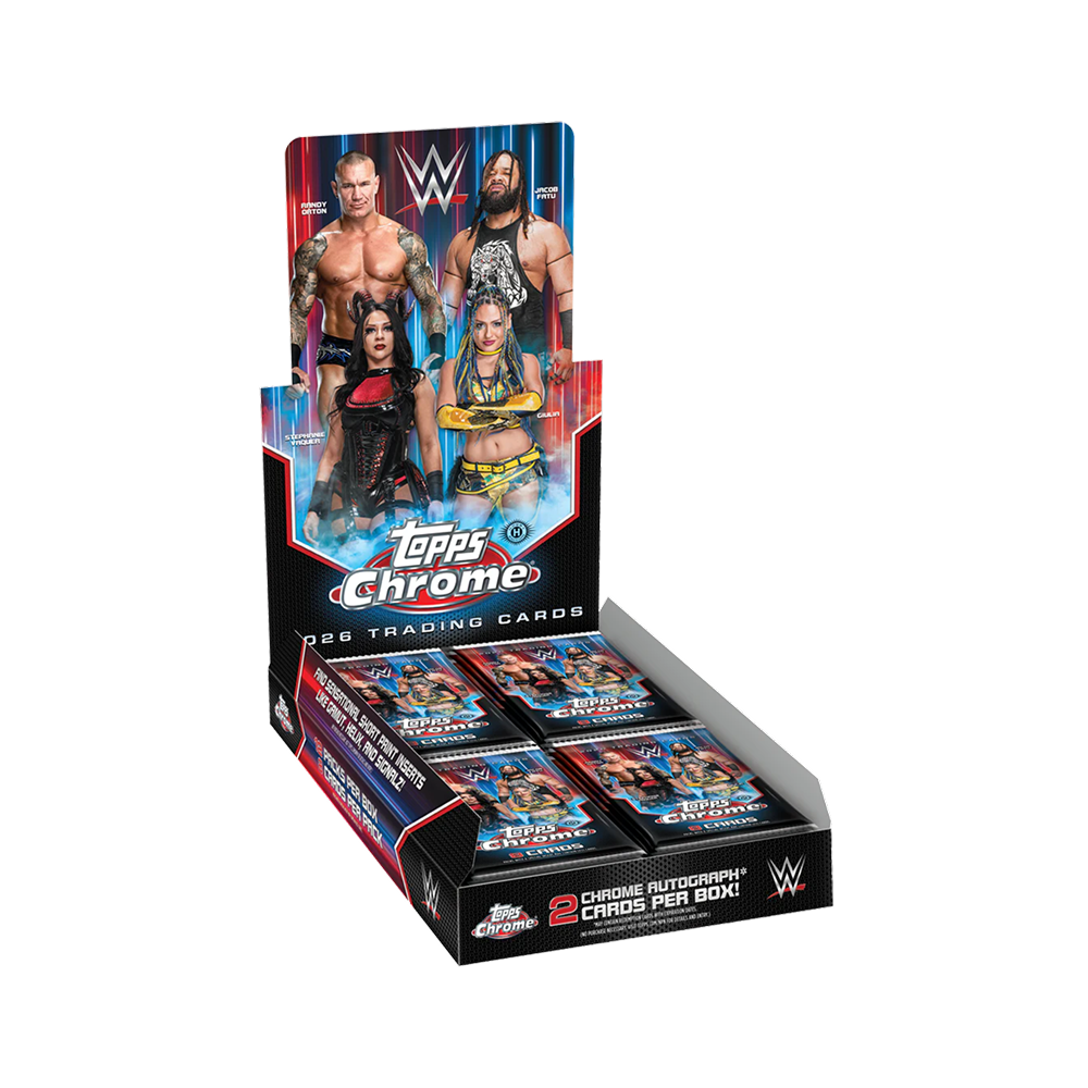 2026 Topps Chrome WWE Hobby Box