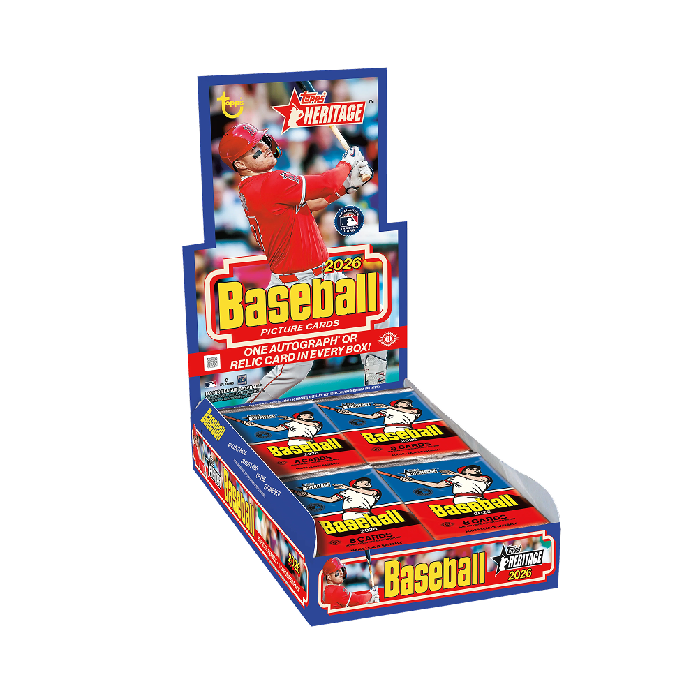 2026 Topps Heritage Baseball Hobby Box