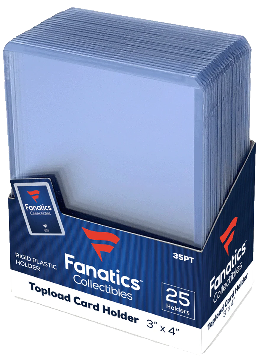 Fanatics Collectibles 59pt 3x4 Top Loader - 25 Count