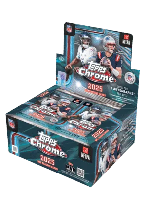 2025 topps chrome football nfl jumbo box
