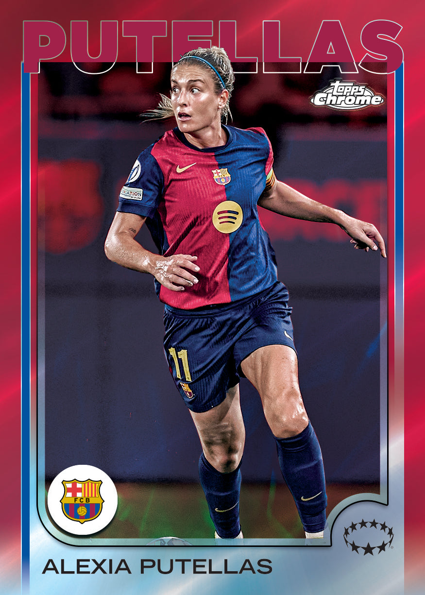 Topps Chrome® UEFA Women's Champions League Wertbox 2024-25