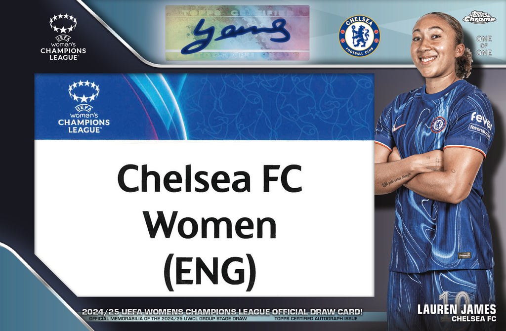 Topps Chrome® UEFA Women's Champions League Wertbox 2024-25