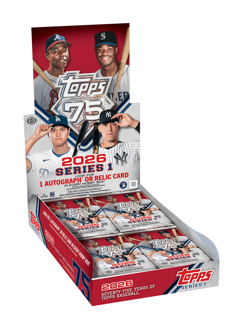 2026 Topps Baseball Series 1 hobby box