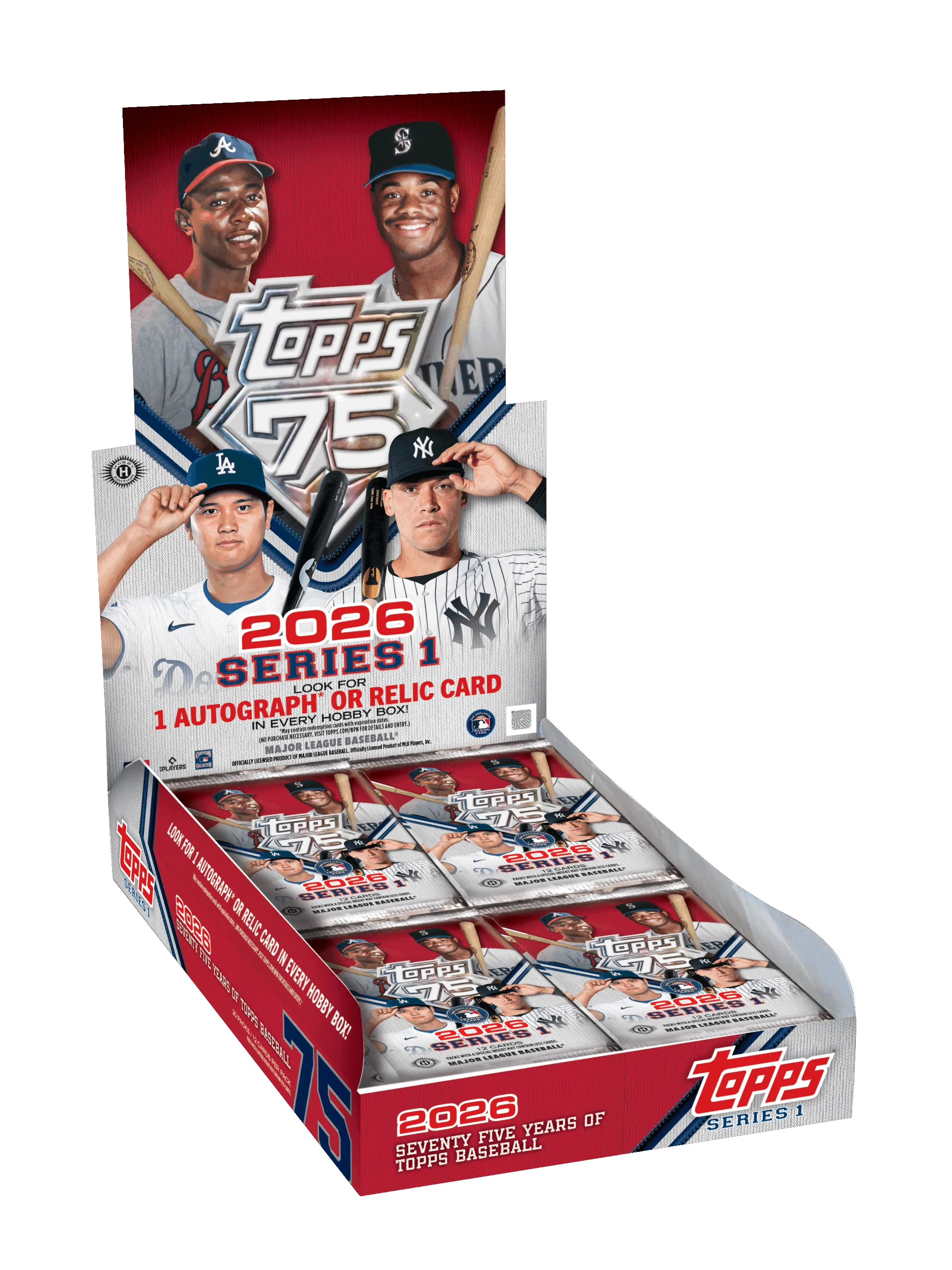 2026 Topps Baseball Series 1 hobby box
