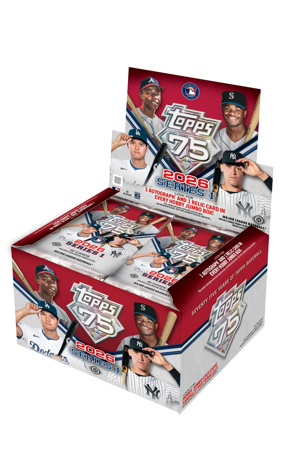 2026 Topps Baseball Series 1 jumbo box