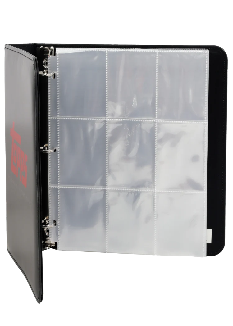 Topps black Official Collectors Binder CLASSEUR AVEC POCHETTE RANGEMENT