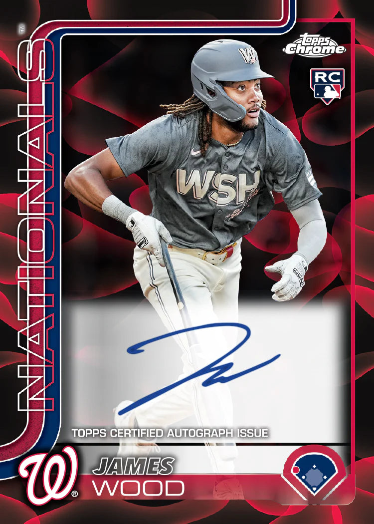 Topps Chrome® Baseball 2025 Value Box Update-Serie