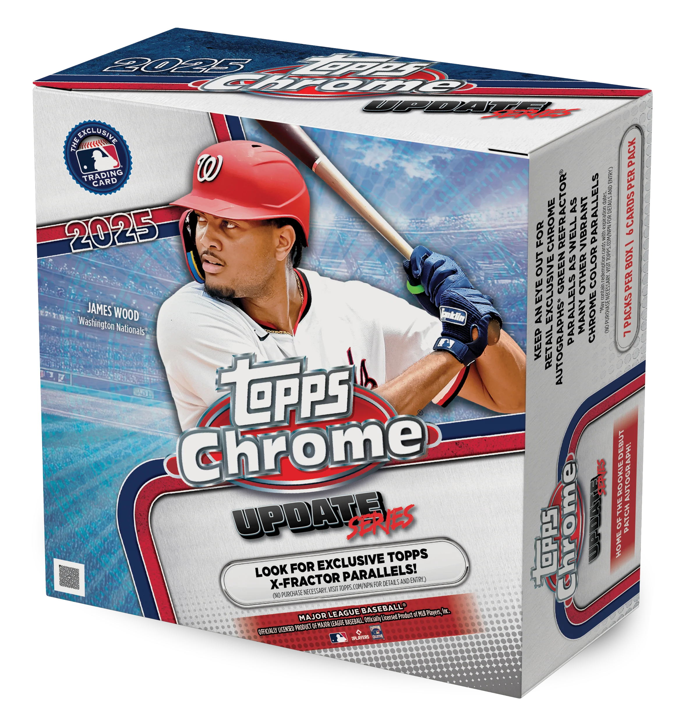 2025 Topps Chrome® Baseball Update Series Mega-Box