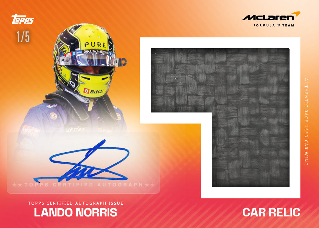 topps McLaren Racing 2025