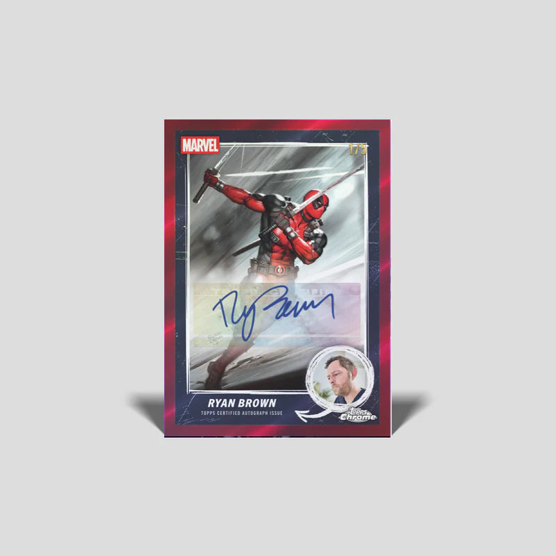 2025 Topps Chrome Deadpool