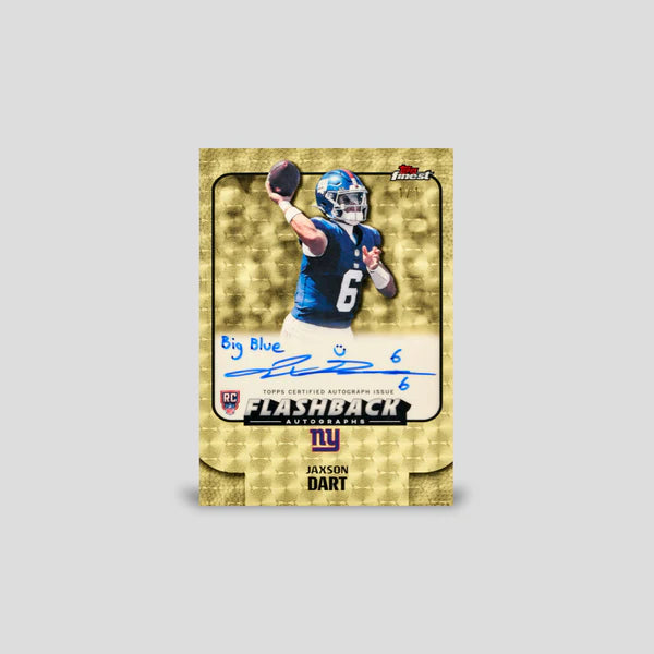 2025 Topps Finest Football Breakers Delight Box