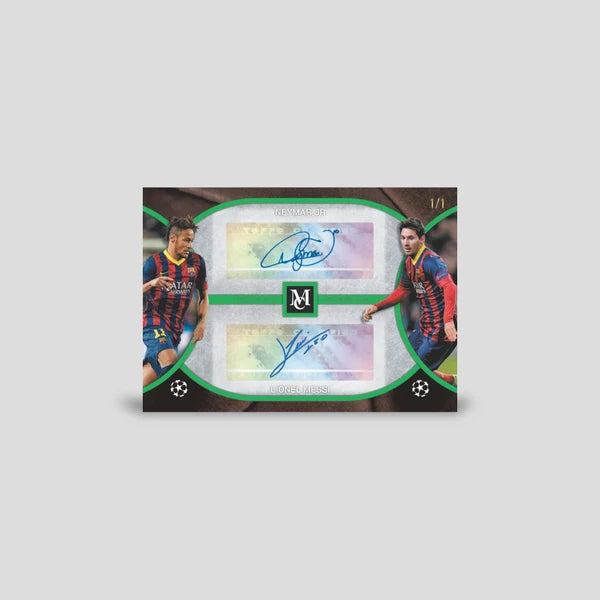 2025-26 Topps Soccer Museum Collection UEFA Champions League Hat Trick Box