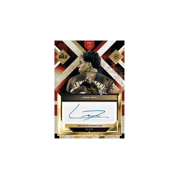 2025-26 Topps Gold UCC Soccer Hobby Box