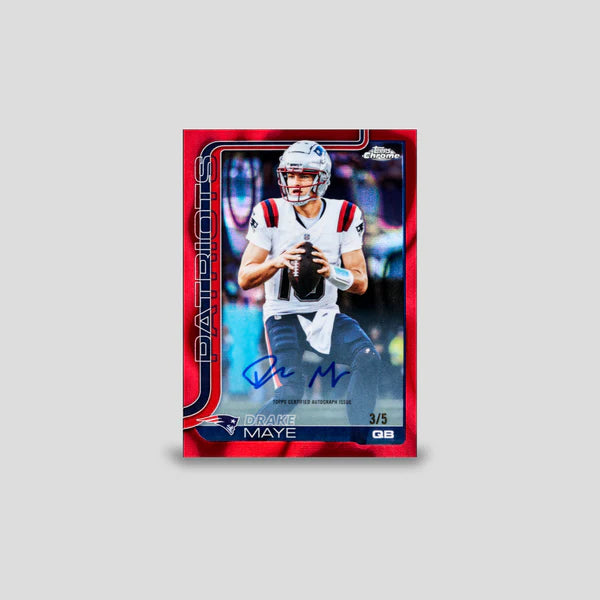 2025 Topps Chrome Football Value Box