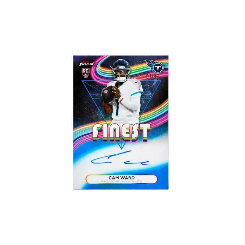 2025 Topps Finest Football Hobby Box