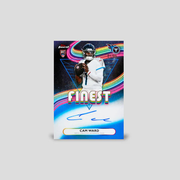 2025 Topps Finest Football Breakers Delight Box