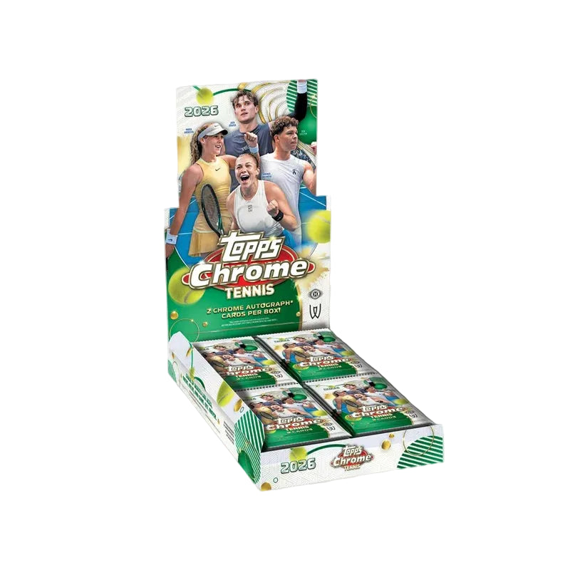 2026 Topps Chrome Tennis Hobby Box