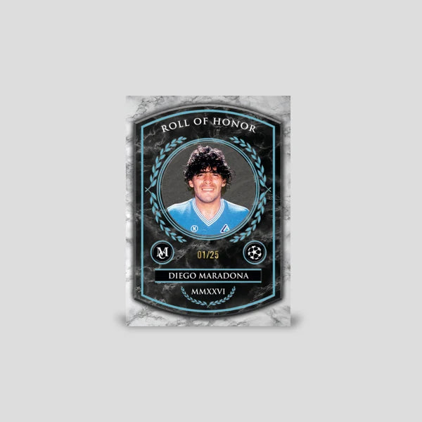 2025-26 Topps Soccer Museum Collection UEFA Champions League Hat Trick Box