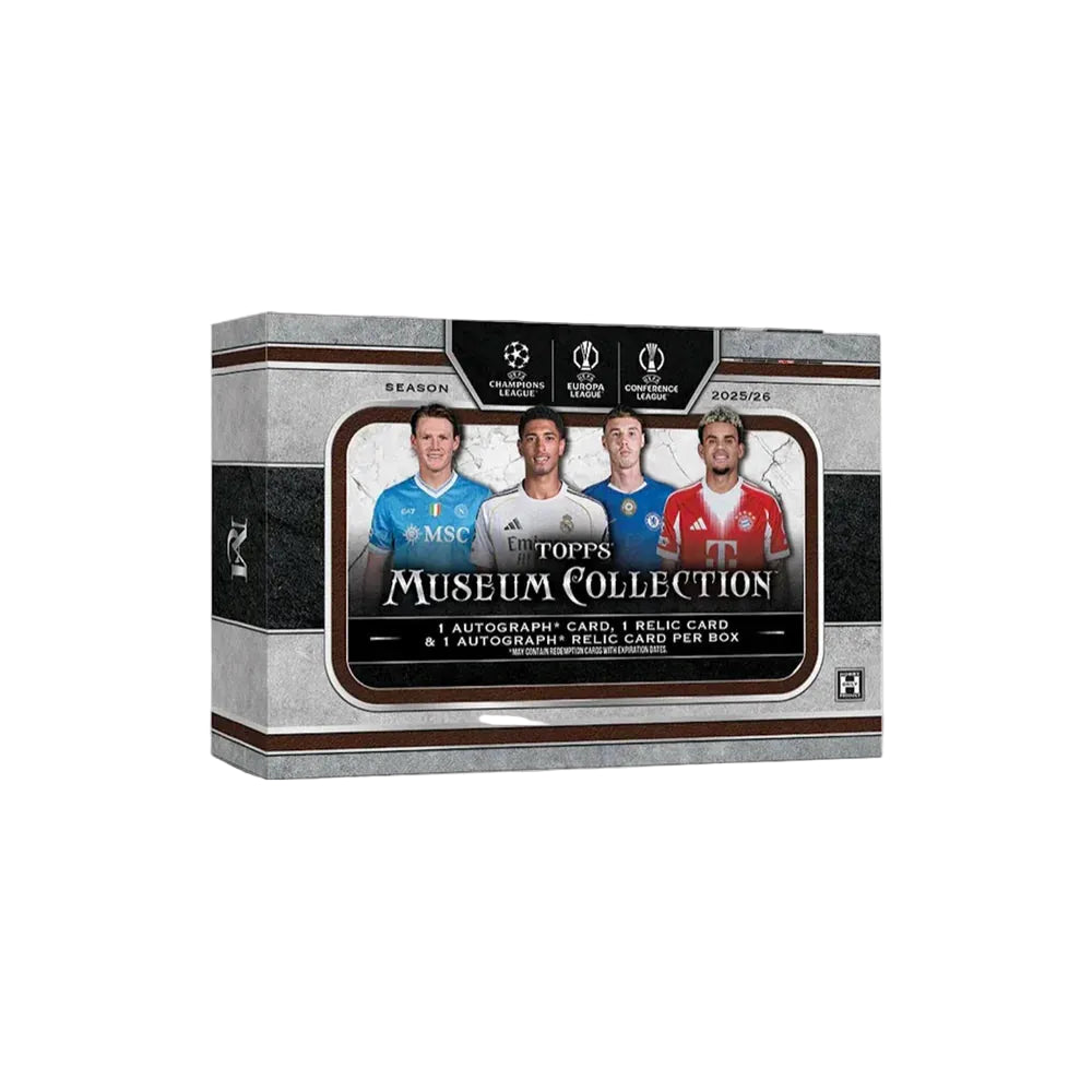 2025-26 Topps Soccer Museum Collection UEFA Champions League Hobby Box