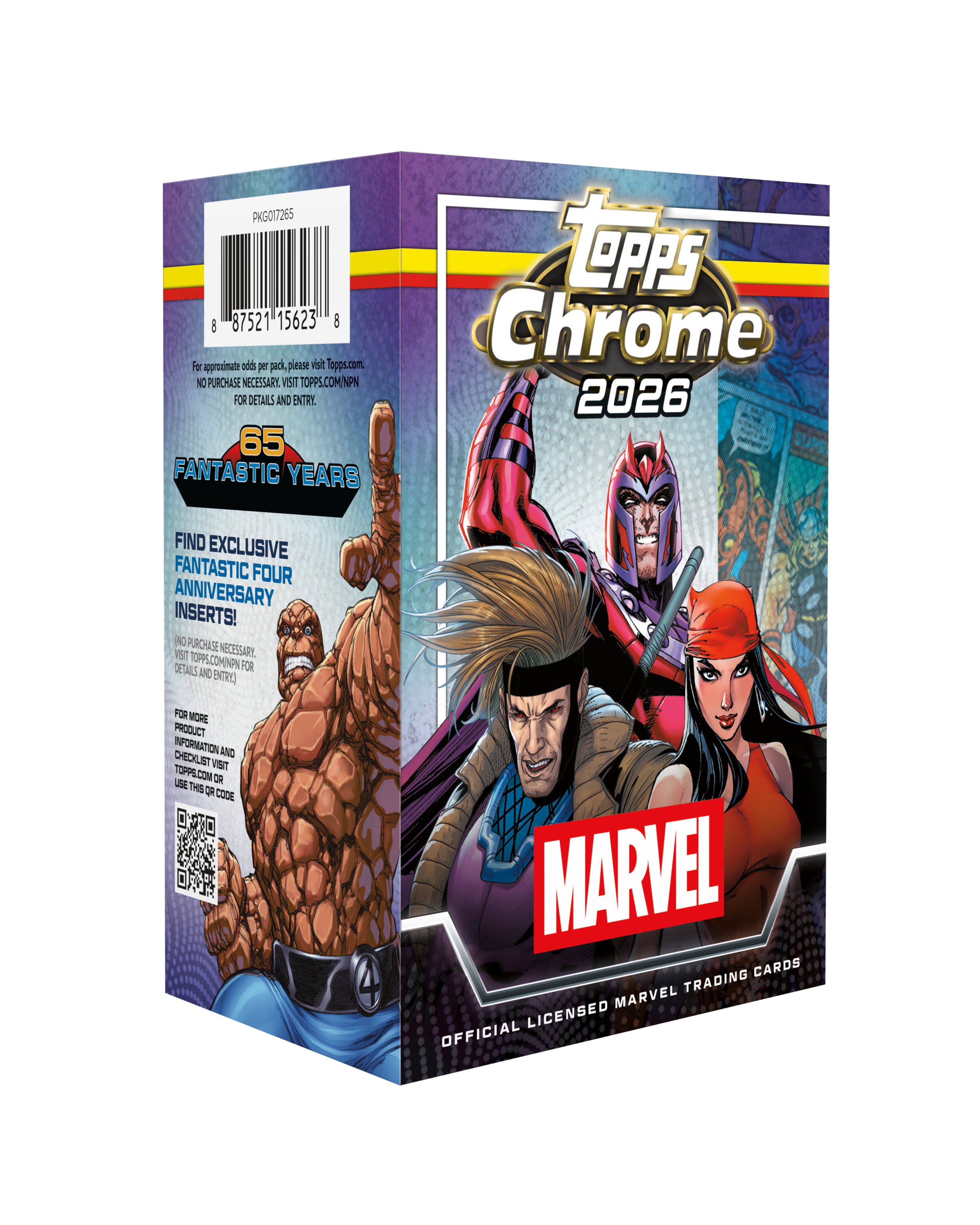 2026 Topps Chrome® Marvel Comics - Value Box