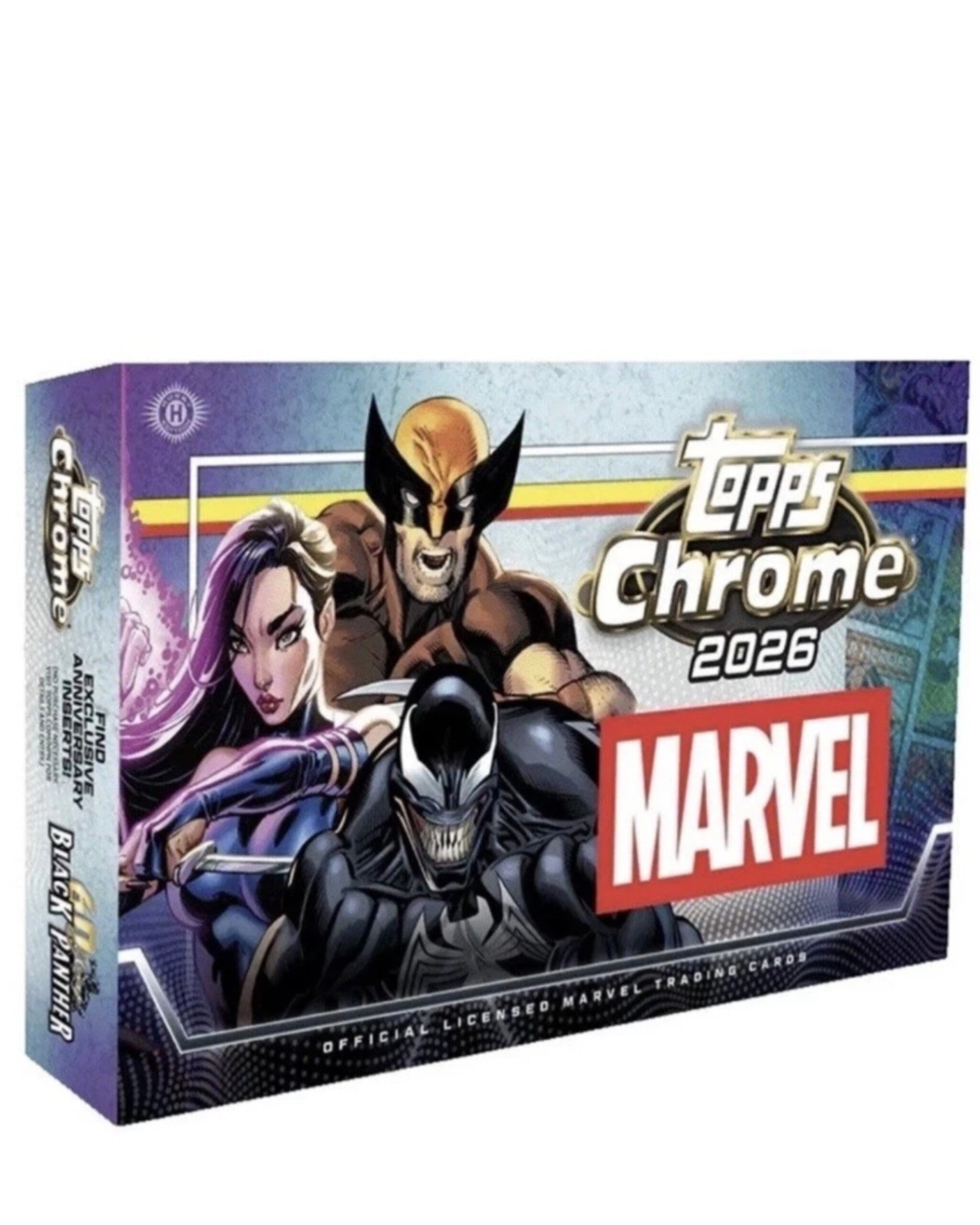 2026 Topps Chrome Marvel Comics Hobby Box