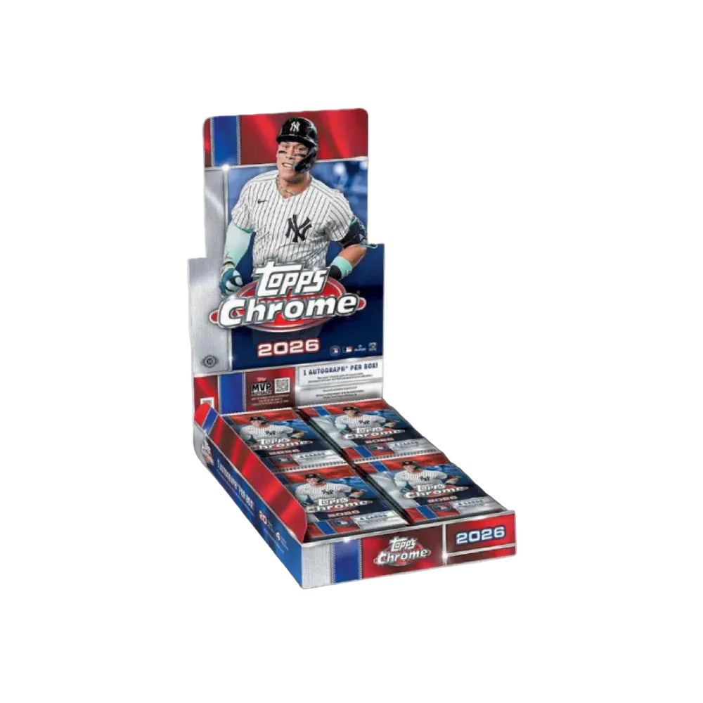 2026 Topps Chrome Baseball Hobby Box