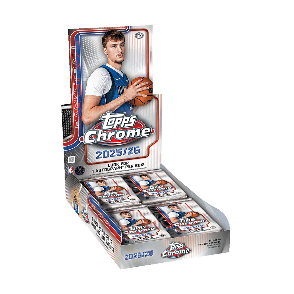 2025-26 Topps Chrome Basketball Hobbybox