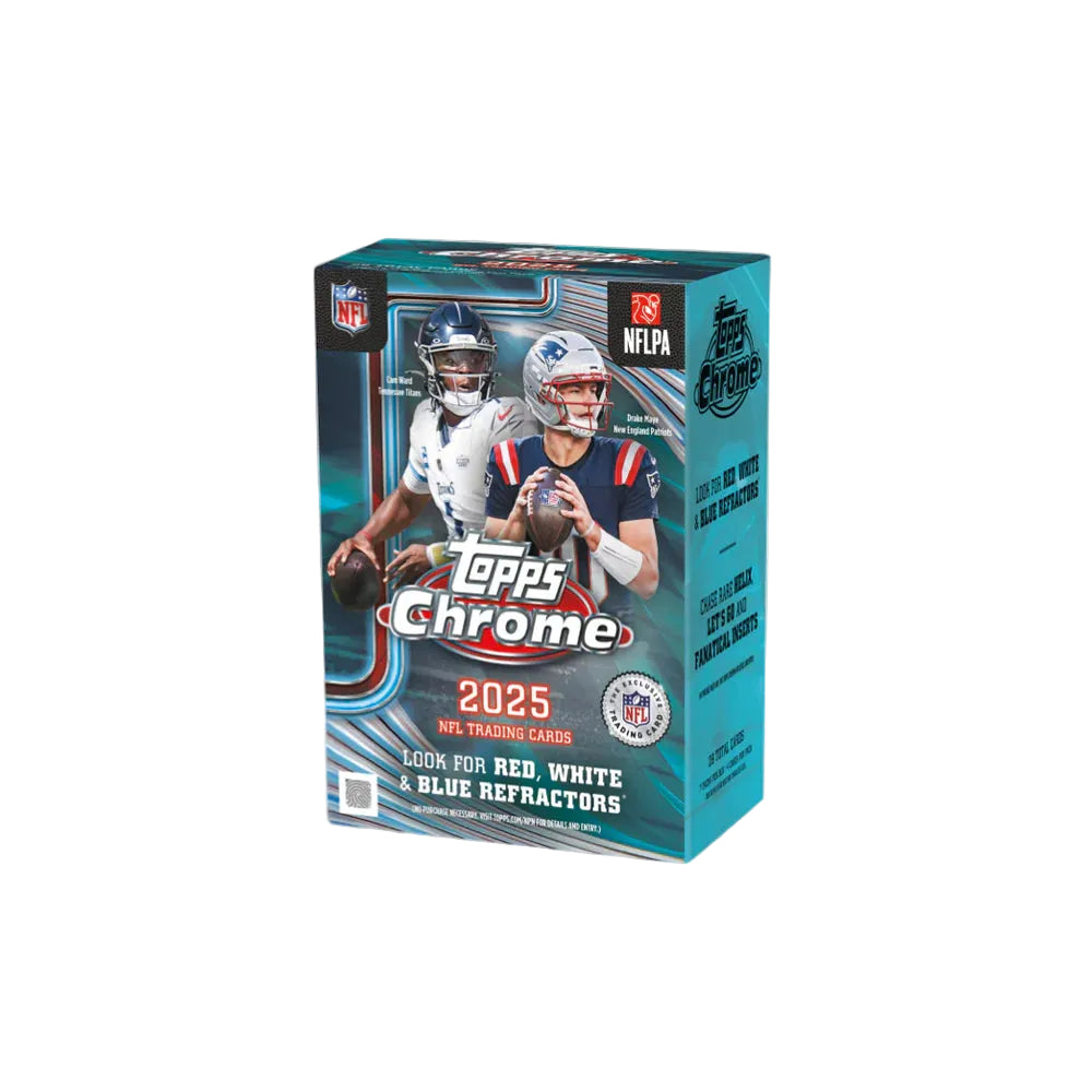 2025 Topps Chrome Football Value Box