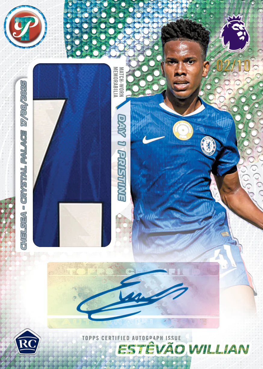 2025/26 Topps Pristine Premier League Soccer Hobby Box