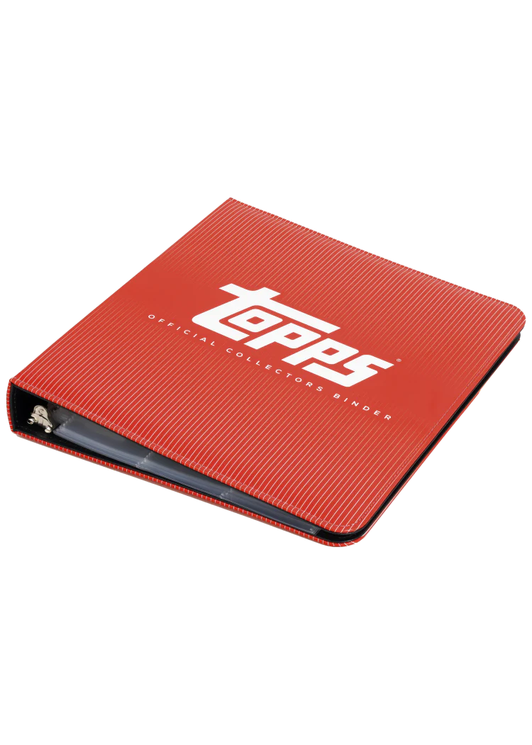 Topps Red Official Collectors Binder CLASSEUR AVEC POCHETTE RANGEMENT