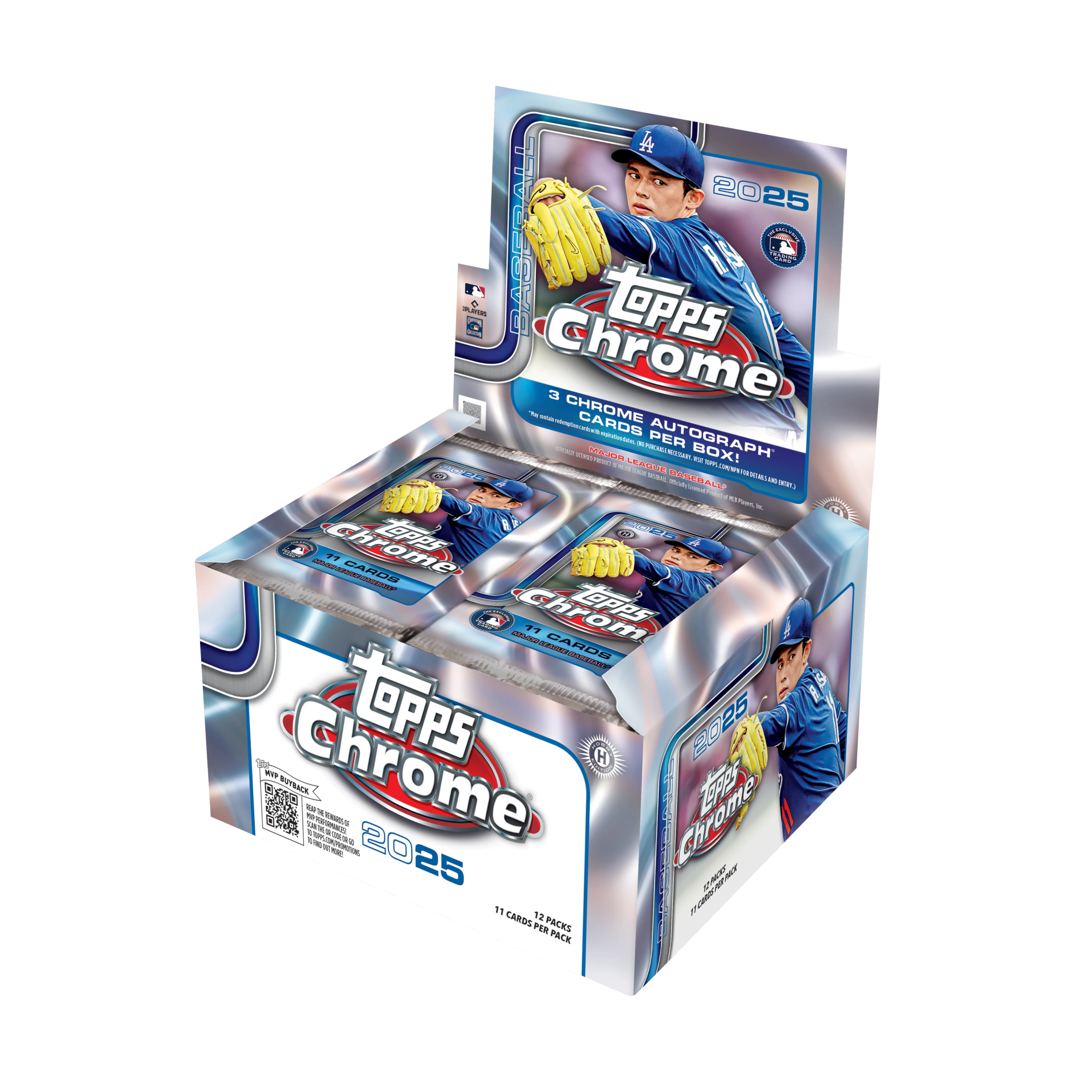 2025 Topps Chrome Baseball - Hobby Jumbo Box