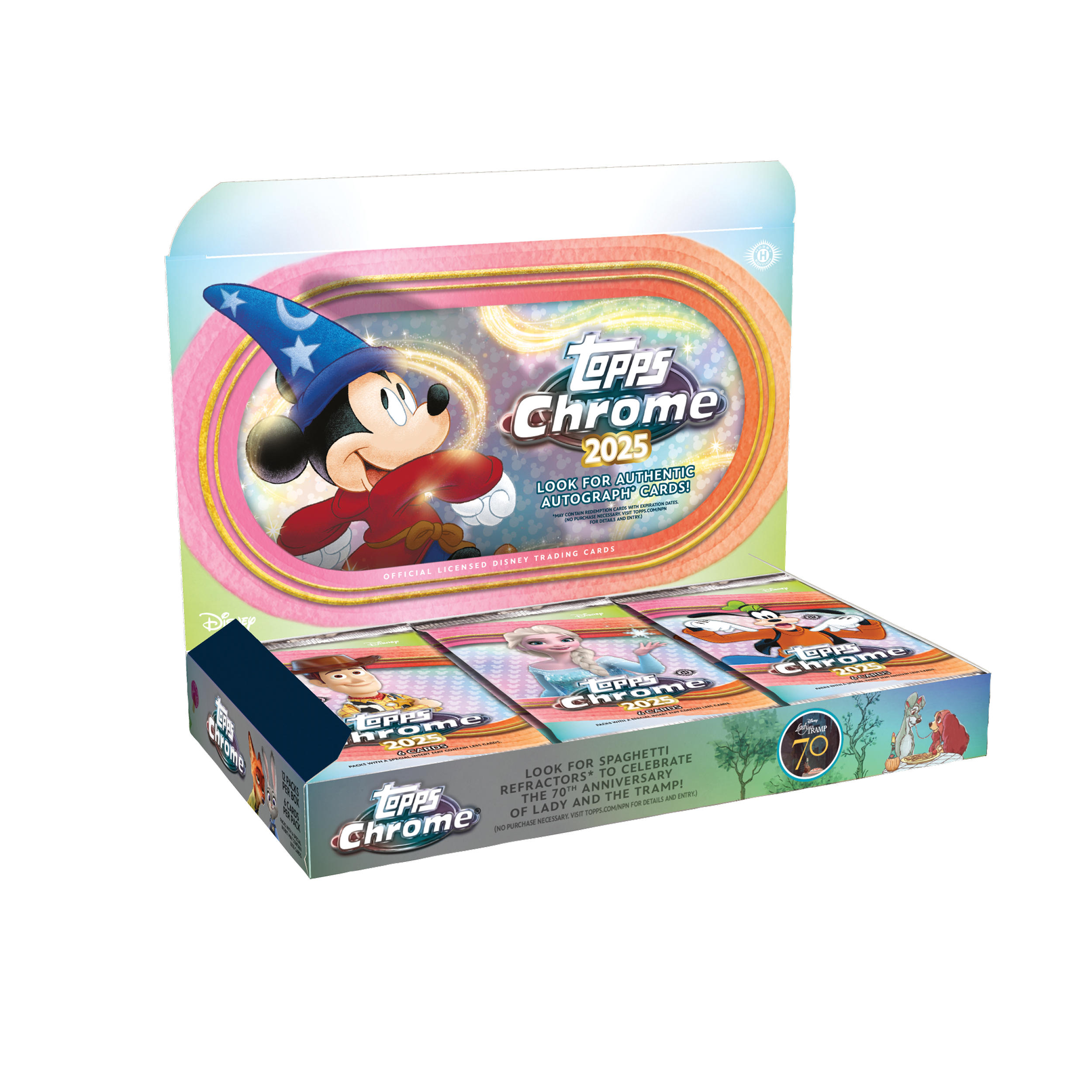 2025 Topps Chrome Disney - Hobby Box 