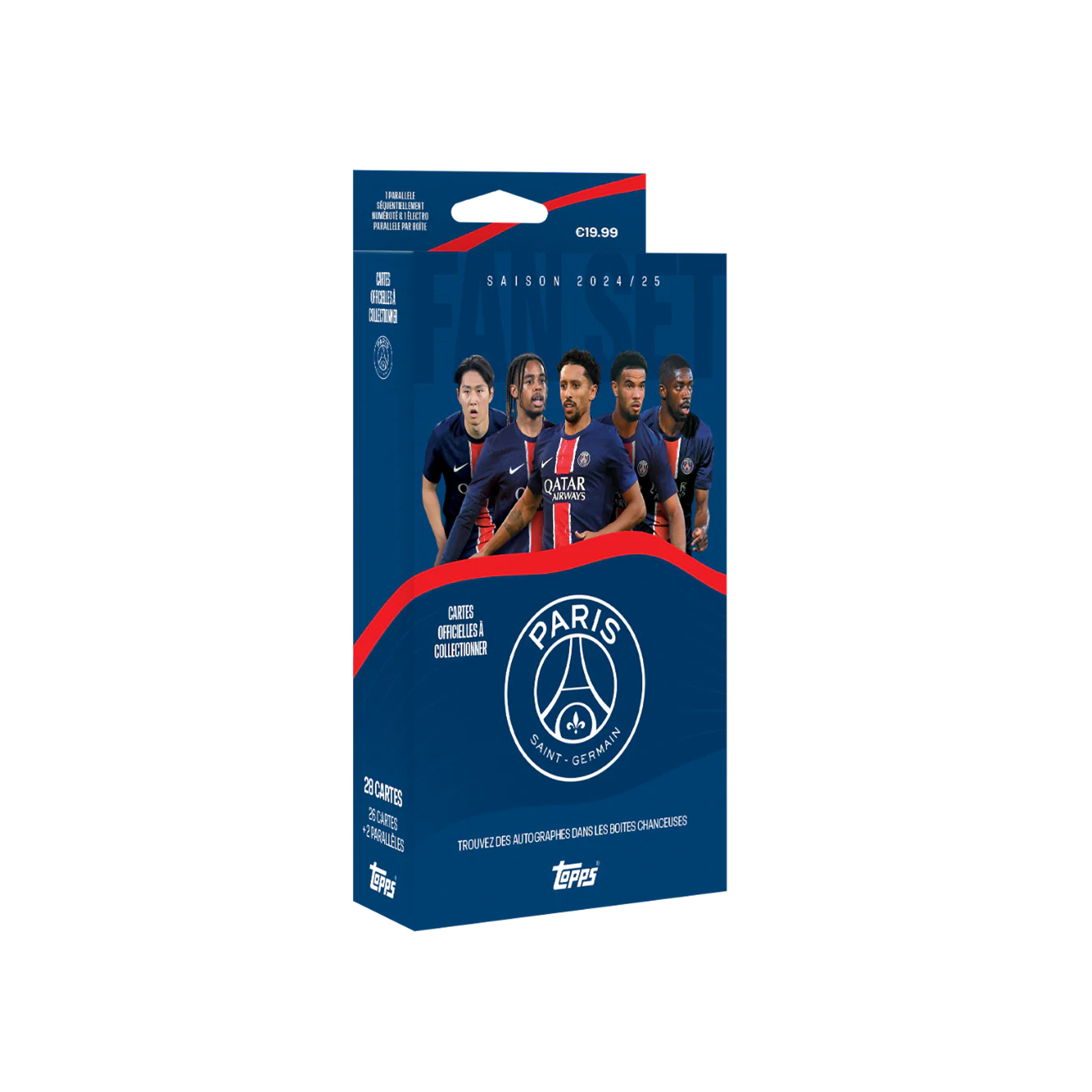 Topps Paris Saint-Germain Fan Set 2024/25 