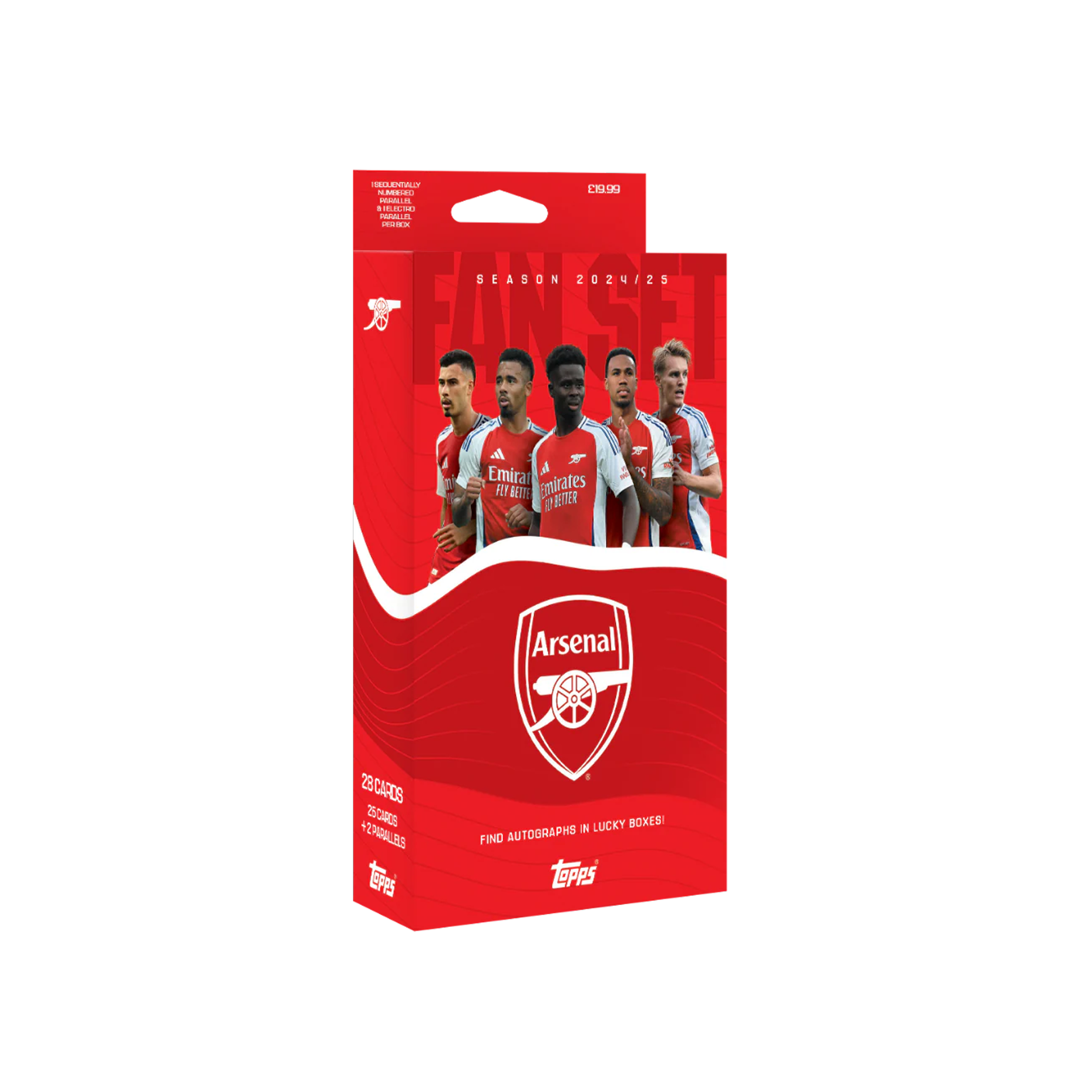 Topps Arsenal FC Fan Set 2024/25