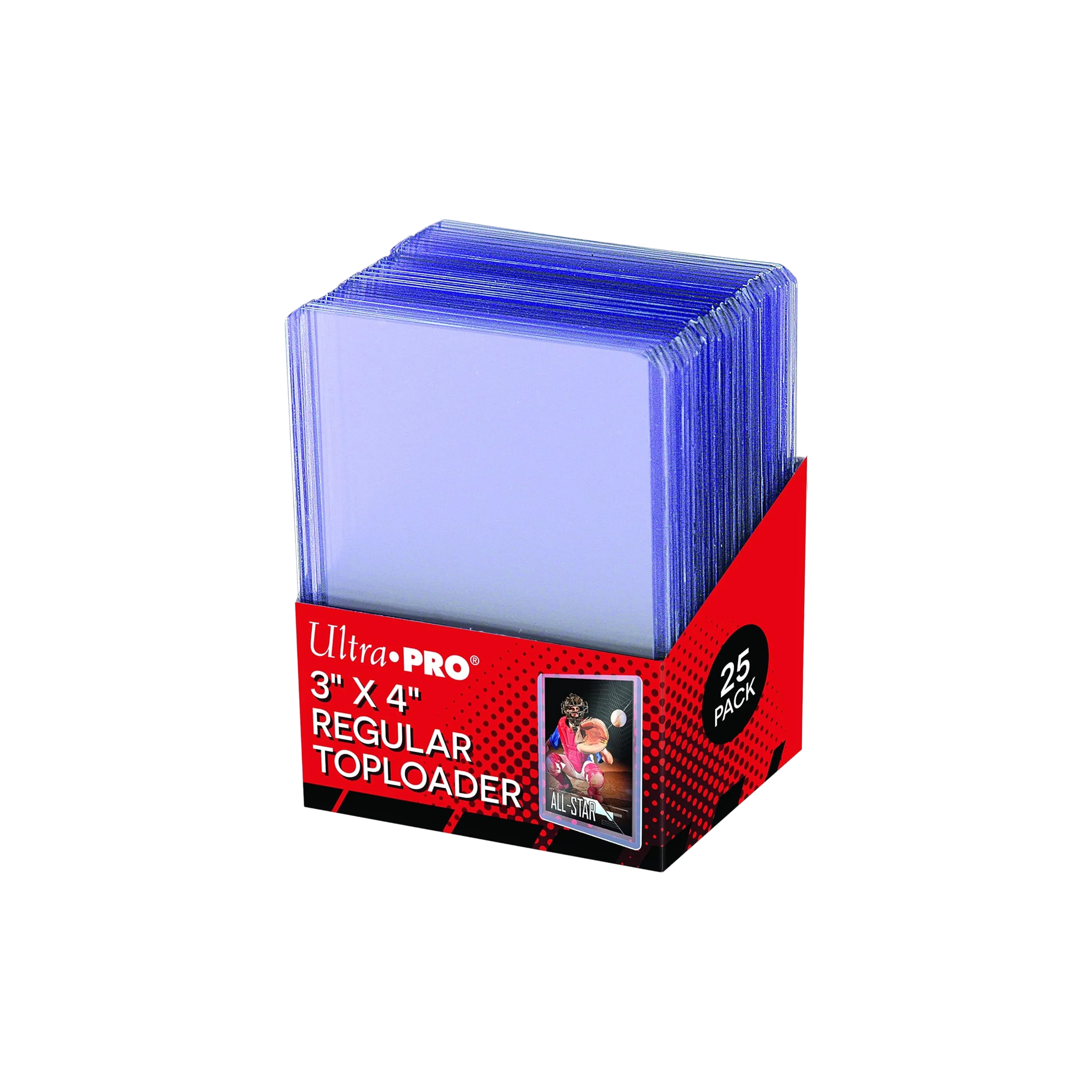 Ultra Pro - Pack 25 Regular Toploaders 35pt