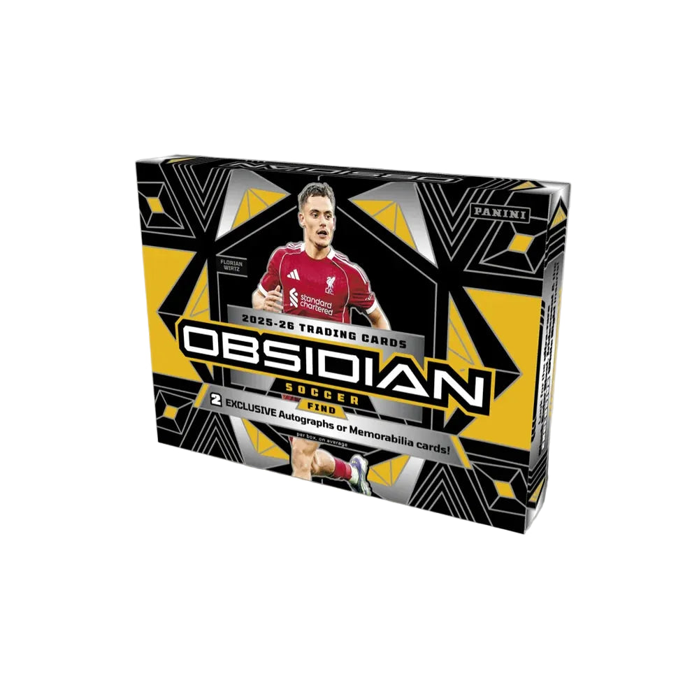 2025-26 Panini Obsidian Soccer Hobby International Box