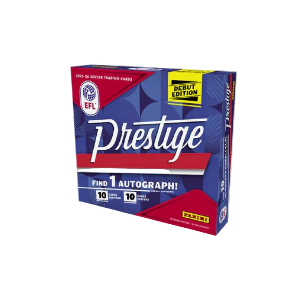 2025-26 Panini Prestige EFL Soccer Hobby Box