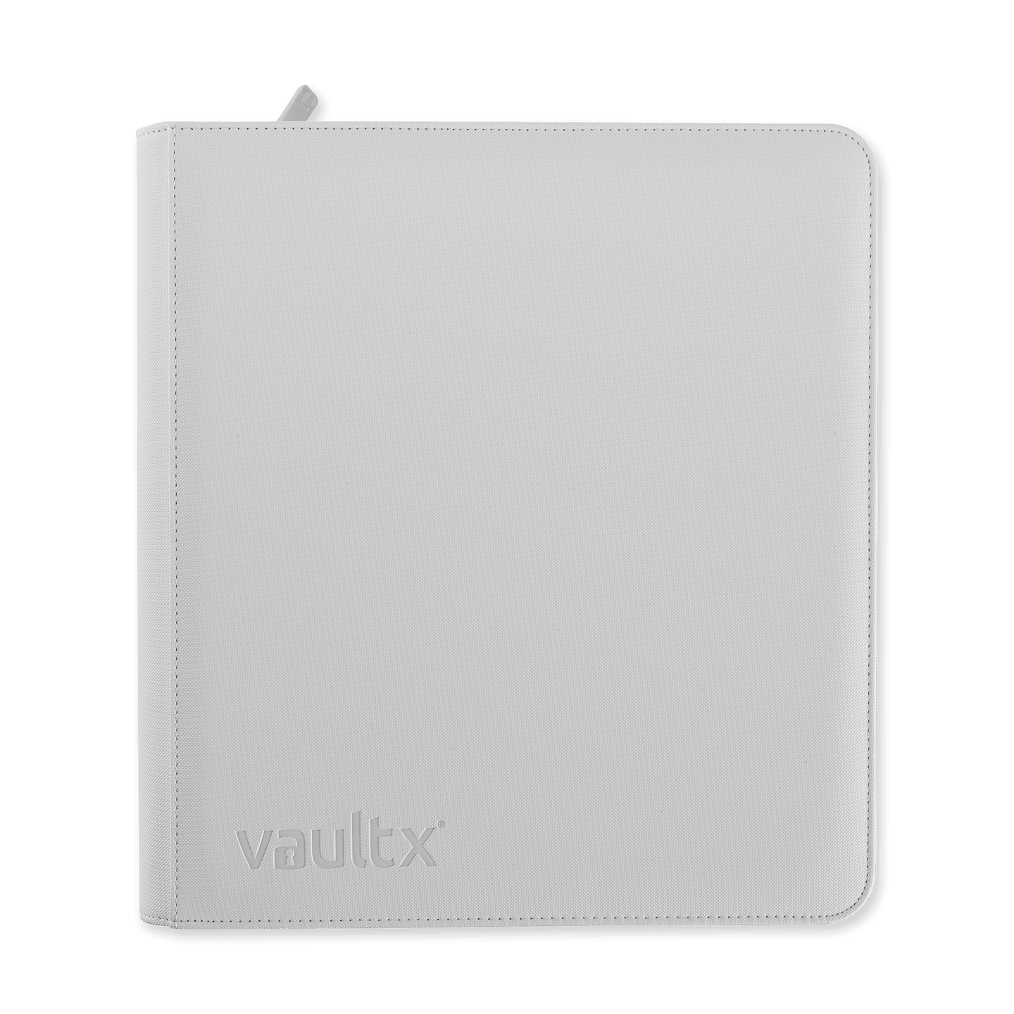 Zip Binder White Edition Vault X 12 Pockets - Zip Binder White Edition Vault X 9 Pockets classeur blanc avec fermeture éclair pour cartes à collectionner.