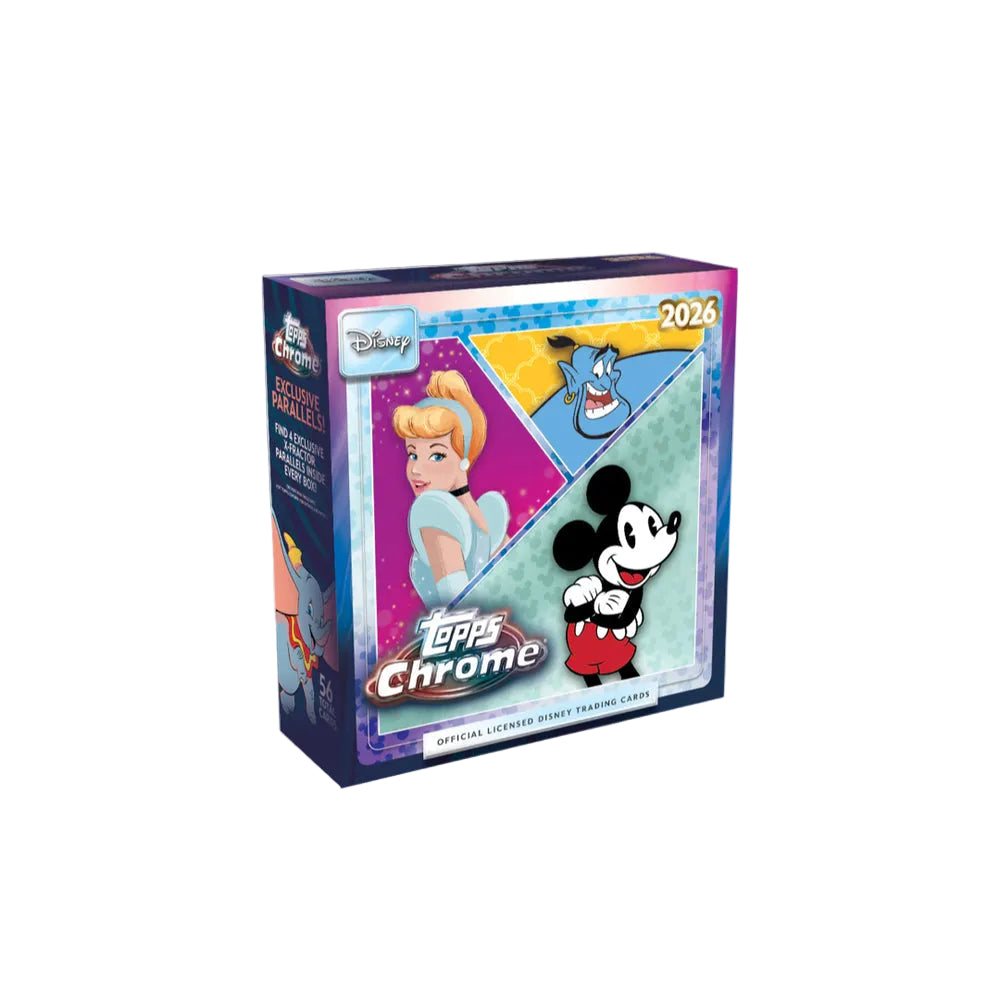 2026 Topps Chrome Disney Chrome Mega Box