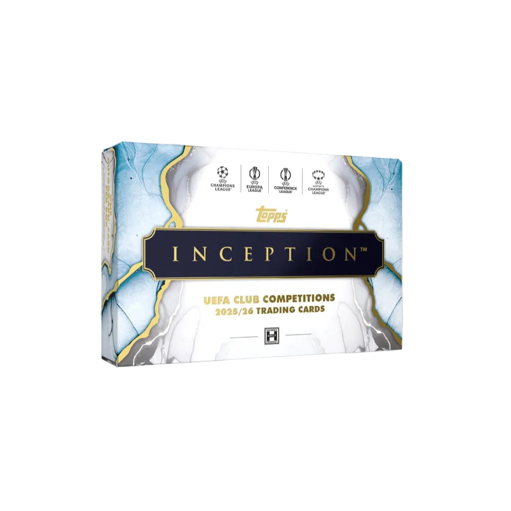 2025-26 Topps Soccer UEFA Club Competitions Inception UCC Hobby Box