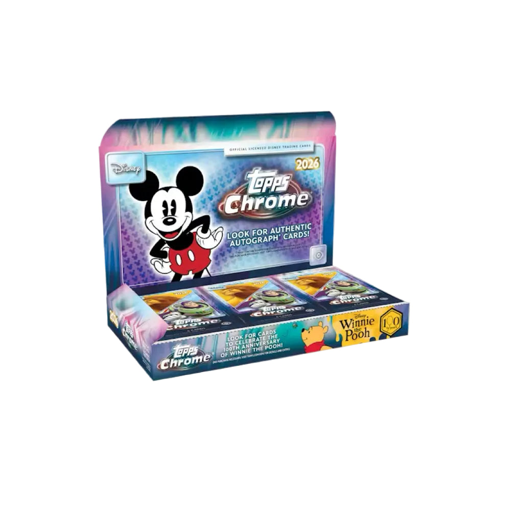 2026 Topps Chrome Disney Chrome Hobby Box