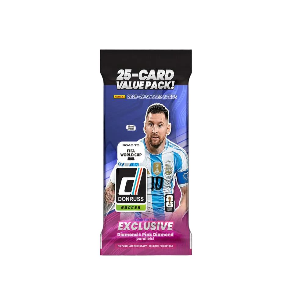 2025-26 Panini Donruss Road to the FIFA World Cup 2026 Fat Pac