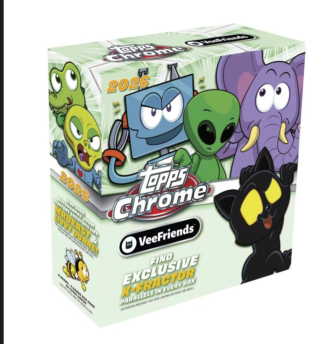2025 Topps Chrome VeeFriends - Mega box